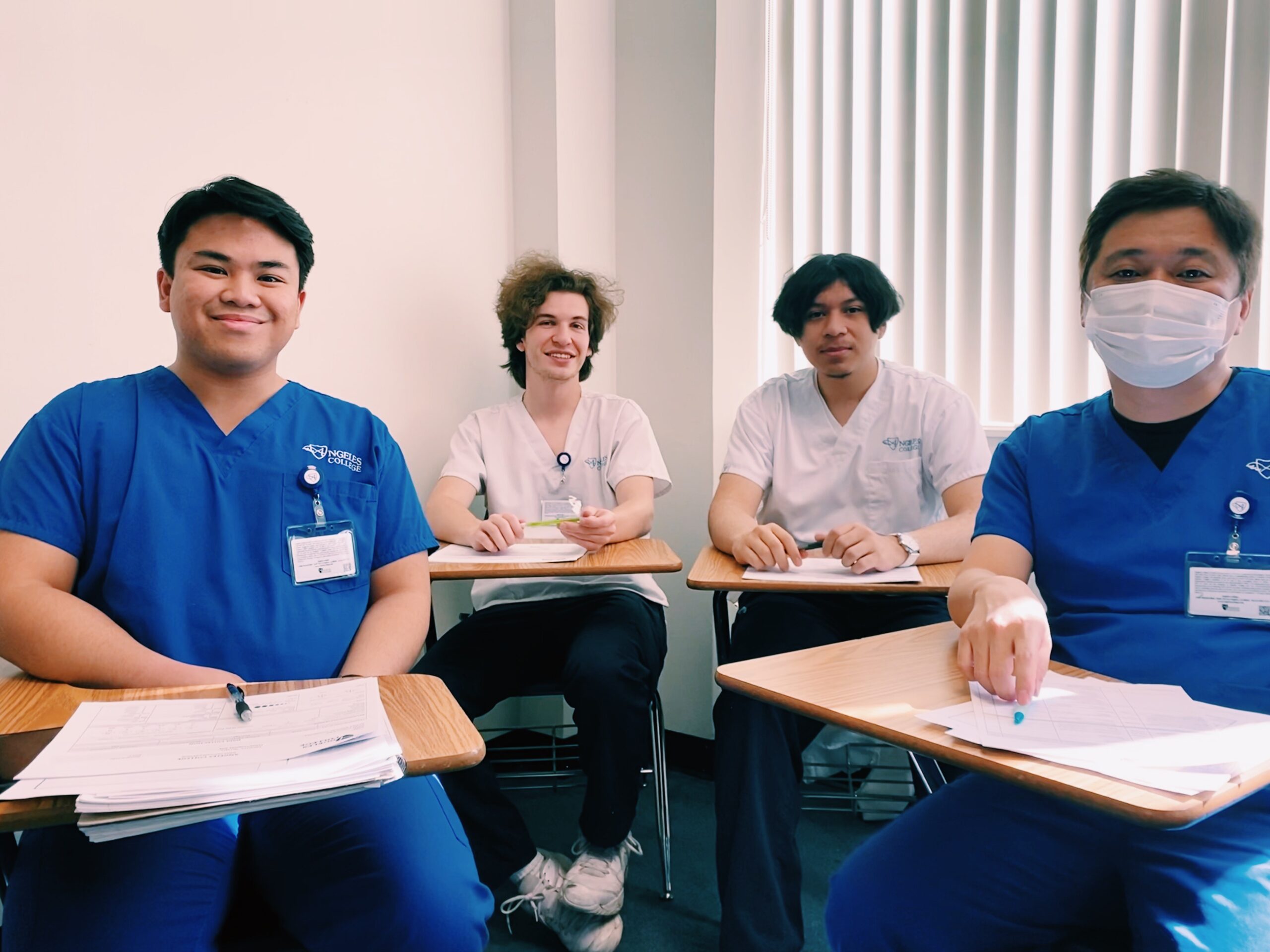 A group of BSN and VN students